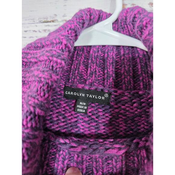 Carolyn Taylor Turtleneck Sweater women's size medium - Picture 3 of 3